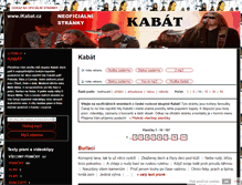 Tablet Screenshot of ikabat.cz